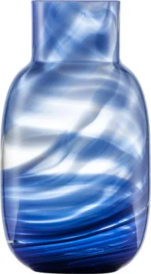 Produktbild von ZWIESEL GLAS handmade 1 Stück VASE GROSS WATERS 277 BLUE (KT1) 123430