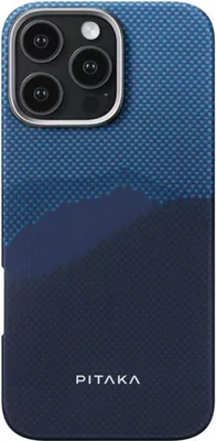 Zdjęcie produktu dla Etui ochronne Pitaka Tactile Woven Aramida Magsafe do iPhone 16 Pro Max StarPeak Over the Horizon