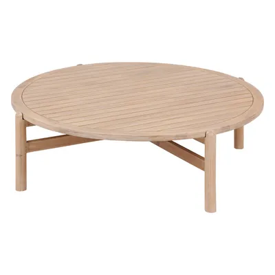 Zdjęcie produktu dla Stolik kawowy z drewna akacji DEONA, ogrodowy, Ø 120 cm