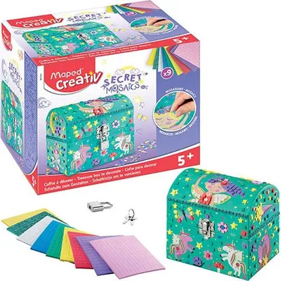 Image de Maped 907056 Maped Creativ Boîte à bijoux SECRET MOSAICS