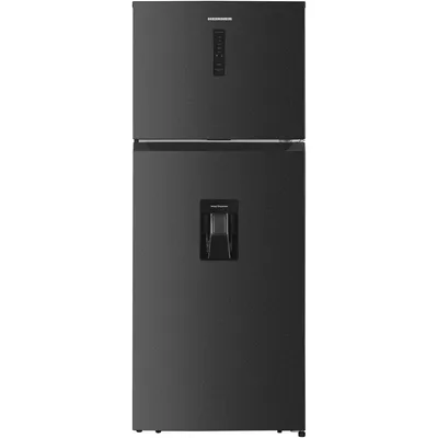 Produktbild von Heinner HF-HM413NFDXWDE++, 413 l, NoFrost-Funktion (Kühleinheit), 39 dB, 4,4 kg/24h, E, Edelstahl