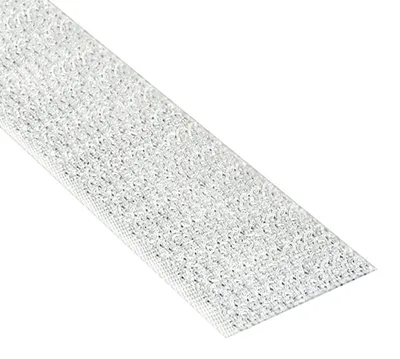 Productafbeelding van Klettband voor naaidoeleinden, haakband, 50 mm x 3 m, wit