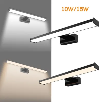 Zdjęcie produktu dla VA-Cerulean, lampa lustrzana LED, 15W, światło zimne, lampa ścienna do łazienki i szafy, typ B