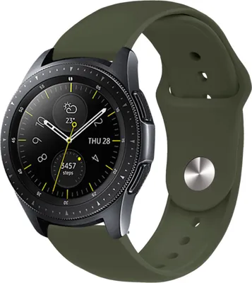 Produktbild von imoshion Silikon Sportarmband - Universelle 20 mm Anschluss - Olive Green