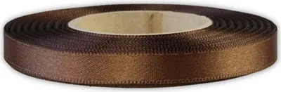 Produktbild von Dunkelbraunes Satinband