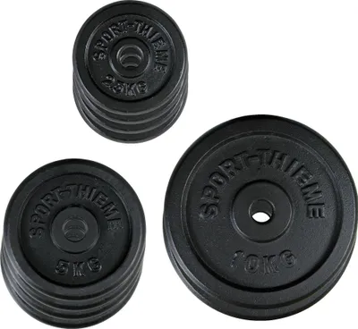 Produktbild von Sport-Thieme Hantelscheiben-Set "Gusseisen"