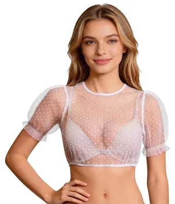 Obrázok produktu pre Solidchoice – Štýlová blúzka v štýle Dirndl s volánmi