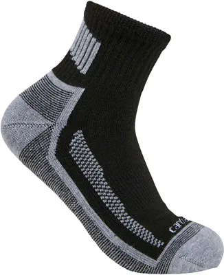 Produktbild von Carhartt SQ5283M Carhartt Force™ Midweight Quarter Sock 3 Pair  Black XL
