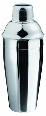Shaker 0,5 L Edelstahl konisch spülmaschinengeeignet