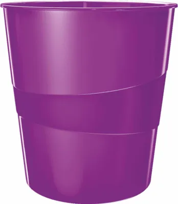 Produktbild von LEITZ Papierkorb WOW aus Kunststoff 15 Liter violett
