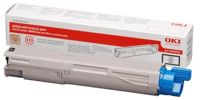 Produktbild von 43459324  OKI High Capacity Black Toner Cartridge for C3520/C3530 MFPs Original Schwarz