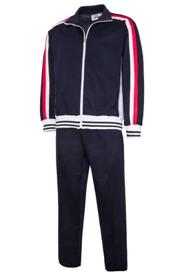 Produktbild von Herbold Herren Freizeitanzug Hausanzug Trainingsanzug Sportanzug Jogginganzug blau Größe 56