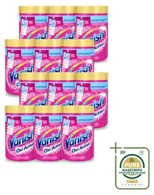 Produktbild von 12 x Vanish Oxi Action Waschkraftverstärker Pulver für Bunt- und Weißwäsche 710 g - Vorratspackung - 12 Stücke