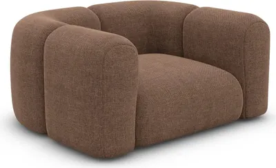 Produktbild von Strukturstoff Sessel Belio Braun
