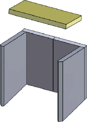 Produktbild von Heizgasumlenkplatte 390x205x30mm (Schamotte) passend für Hark **