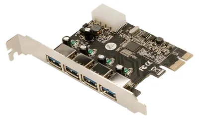 Produktbild von LogiLink 4-Port USB 3.0 PCI Express-Karte