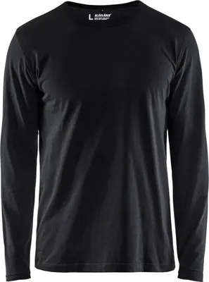 Produktbild von Langarm T-Shirt "3500 " - Blakläder Schwarz 5XL