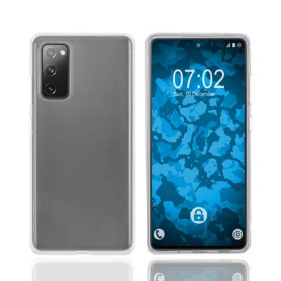 Produktbild von PhoneNatic Case kompatibel mit Samsung Galaxy S20 FE - Crystal Clear Silikon Hülle crystal-case Cover