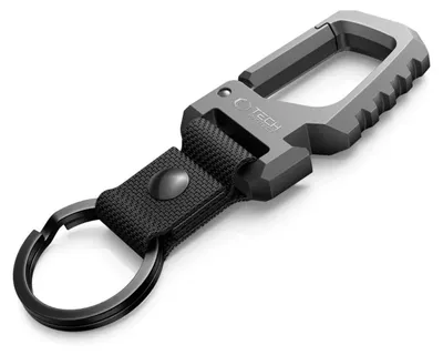 Obrázok produktu pre Tech-Protect Slidelock karabínka na kľúče Gunmetal