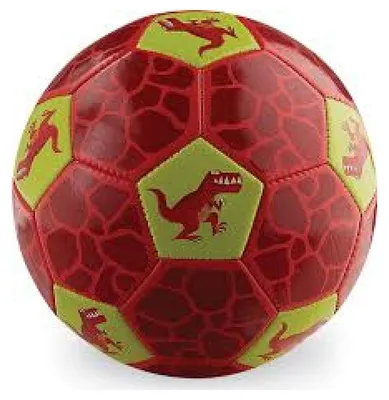 Image de Rubbabu Ballon de foot - dinosaure