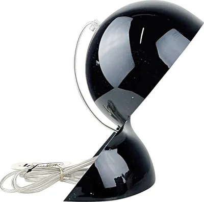Produktbild von Tischlampe Dalu Schwarz Polycarbonat Ø 18x26 cm