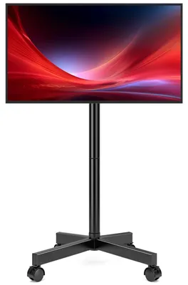 Obrázok produktu pre Mobilný televízny stojan pre televízory do 60 palcov s kolieskami