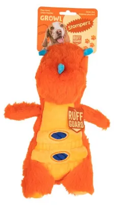 Image de Growl Stomperz Tina le tricératops orange