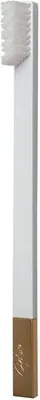 Image de Apriori Slim Medium Toothbrush Or blanc