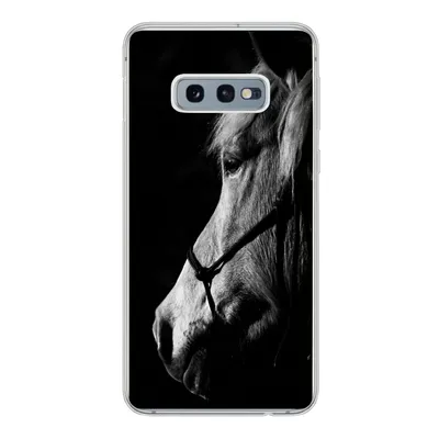 Produktbild von MuchoWow® Handyhülle Schutzhülle Hülle für Samsung Galaxy S10e Pferd - Halfter - Leicht Silikon Softcase Handy Hülle - Handy