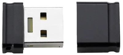Produktbild von Intenso Micro Line, 128 GB, USB Typ-A, 2.0, 16,5 MB/s, Kappe, Schwarz