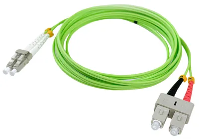 Produktbild von hb-digital LWL Patchkabel LC-SC OM5 Duplex 50/125 µm UPC LSZH 5m