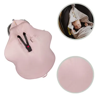 Produktbild von Muslin Wrap/Decke für Autositz Rosa Sleepee