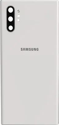 Image de Clappio, verre arrière de rechange pour Samsung Galaxy Note 10 Plus, blanc
