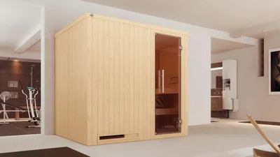 Produktbild von Elementsauna HALMSTAD 2 GT BioS 7,5 KW x B x T x H x 194 x 177 x 199
