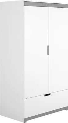 Produktbild von Kinderkleiderschrank TOMI mit Schublade, Stange und Einlegeböden