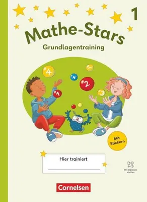 Immagine prodotto di Mathe-Stars 1. Schuljahr - Grundlagentraining - Ausgabe 2025 - Übungsheft