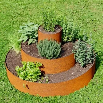 Produktbild von Edelrost Pflanzpyramide Prima Terra, rund, 80 cm