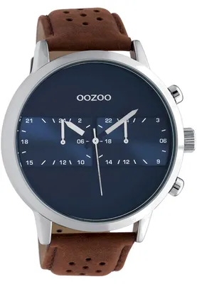 Produktbild von OOZOO Armbanduhr Timepieces Herren Braun/Silber C10673
