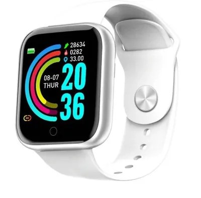 Zdjęcie produktu dla Smartwatch smartband męski damski uniwersalny zegarek sportowy L18s biały