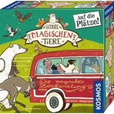 Produktbild von Kosmos Die Schule der magischen Tiere - Auf die Plätze!, Brettspiel, Familie, 7 Jahr(e), 15 min