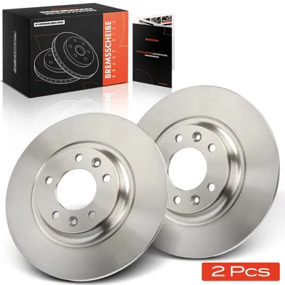 Image de Frankberg 2x disques de frein essieu arrière pour Citroën C5 III Break Peugeot 407 SW 508 I Fourgon/Combi 607 RCZ