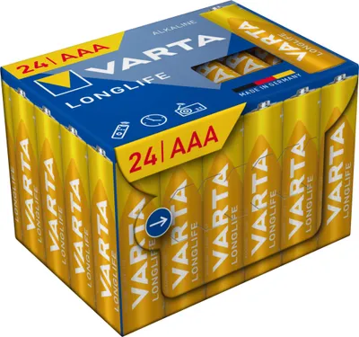 Produktbild von VARTA Longlife AAA 24er Cube Batterie