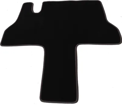 Produktbild von Mertex Automatte Autoteppich kompatibel mit Fiat Ducato Peugeot J5 Citroen C25 280/290 Bj. 1981 - 1994 (Classic schwarz, grau)