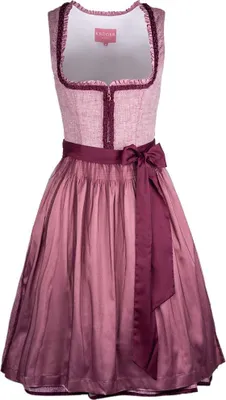Produktbild von Dirndl Maryanne 60cm Länge rot 36