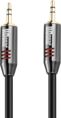 Produktbild von PureLink 1m, 3.5mm - 3.5mm, 3.5mm, 3.5mm, Männlich, Männlich, Gold, Schwarz
