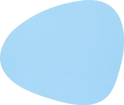 Produktbild von LIND DNA NUPO Untersetzer Curve cool blue 11 x 13 cm