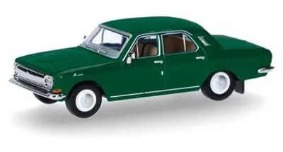 Produktbild von Herpa 024334-006 - 1:87 Wolga (GAZ) M24, dunkelgrün - Neu
