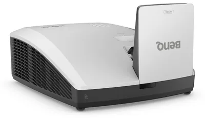 Produktbild von BenQ LW855UST | 3500 Lumen WXGA Ultra-Kurzdistanz Projektor, 3500 ANSI Lumen, DLP, WXGA (1280x800), 3000000:1, 16:10, 1,07 Milliarden Farben