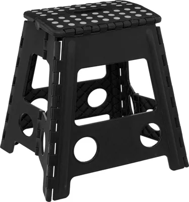 Produktbild von 5Five Kuchenhocker/Schritt - schwarz - Kunststoff - 29 x 22 x 39 cm