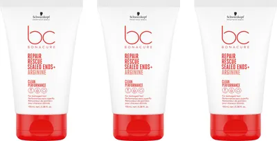 Produktbild von BC Bonacure Repair Rescue Sealed Ends+ 3x100 ml
